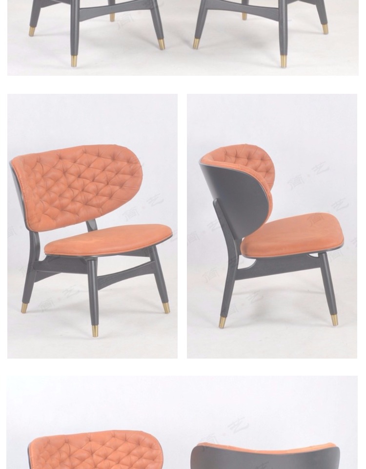 Jane Art Milan Đồ Nội Thất Mới Cổ Điển Đơn Giản Thiết Kế Kéo Khóa Ghế Đơn Hot New Creative Lounge Chair