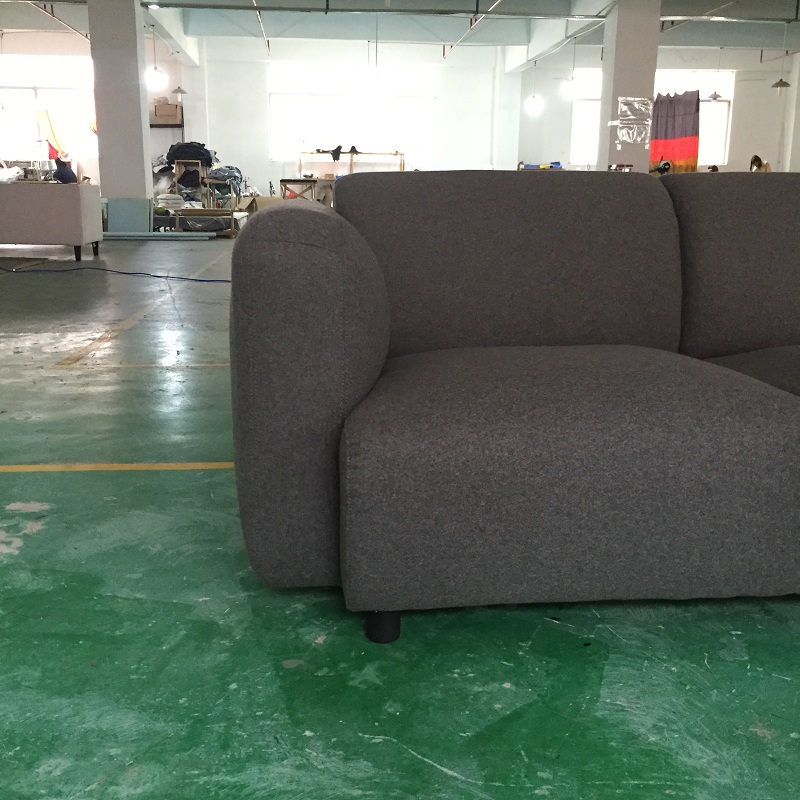 Đơn giản sofa nghệ thuật Bắc Âu thời trang đơn giản sofa vải thiết kế nội thất cá tính sáng tạo phòng khách sofa