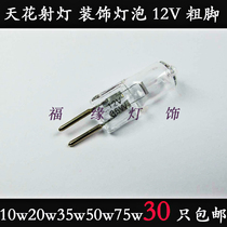 G5 3 12V 10W20W 35W 50W Plug Light Bubble Halogen Crystal bulb Low Pressure Roughlight bead