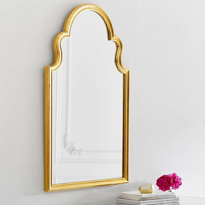Bathroom mirror Full body mirror Chinese style dressing room Jane European Bathroom Cosmetic Mirror decorative mirror Home living room Cosmetic Mirror