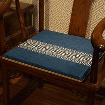 Chinese sofa cushion chair cushion Red modern simple solid wood furniture sponge cushion Taishi chair Official hat chair Dining chair cushion