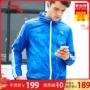 Anta jacket nam 2019 xuân mới dệt đơn áo khoác thời trang áo khoác thể thao giản dị áo khoác trùm đầu áo khoác the thao nam