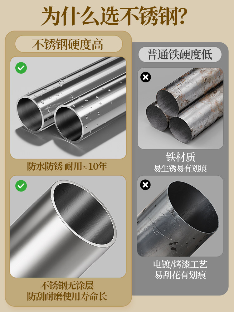 Medieval Bedroom Floor-Standing Clothes Rack Home Living Room Room Mobile Solid Wood Coat Rack Net Storage Clothes Rack