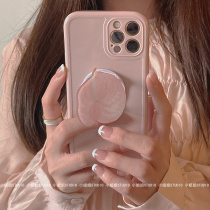 ins Korean pink stamen bracket for iPhone12pro max apple 11 mobile phone shell xs all-inclusive 8p female