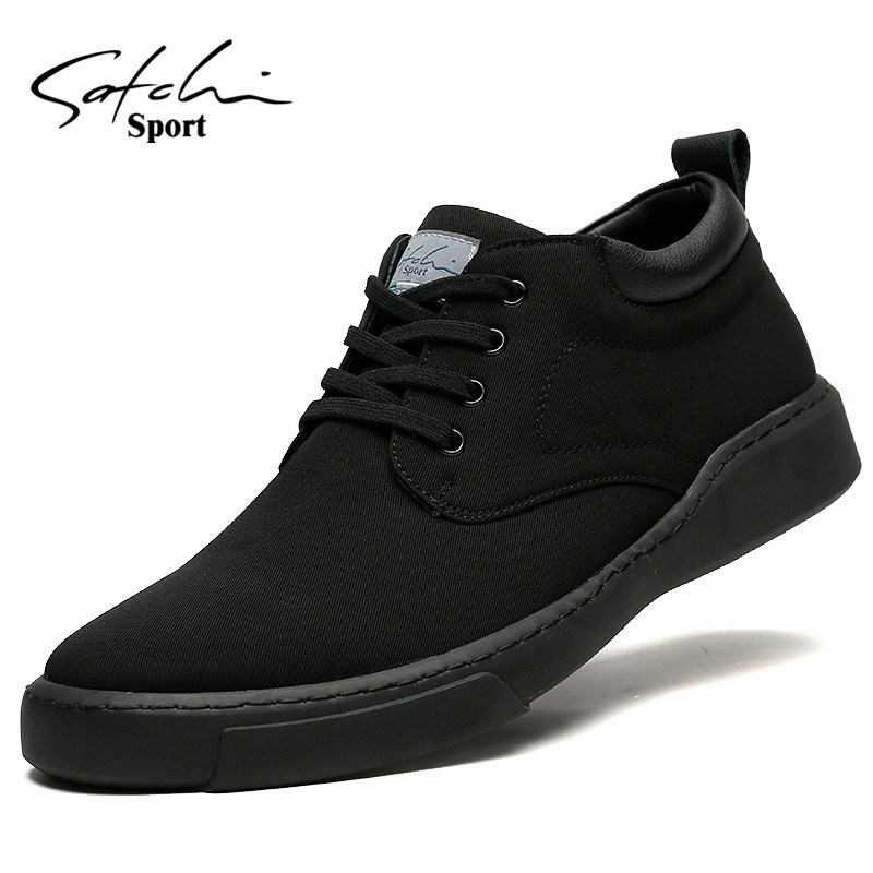 Sachs Sports Winter High Help Shoes Black Leisure Shoes Daddy Cotton Shoes and Han Edition Han Current and Men's Shoes