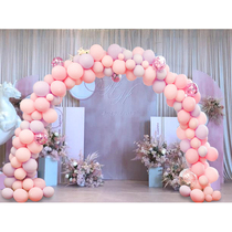 Wedding arrangement set opening balloon arch bracket decoration wedding room balloon romantic birthday 12 session package