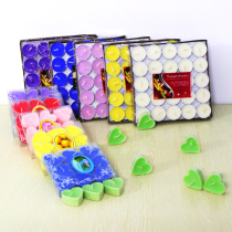 Heart-shaped scented candles romantic smoke-free Creative Road for men and women outdoor marriage proposal birthday decoration supplies