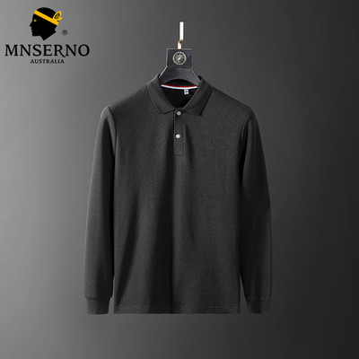 【曼西尔奴】男士修身商务保罗衫