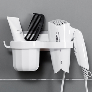 无痕免打孔吹风机架置物架