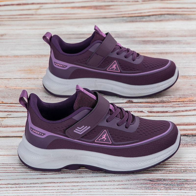 High-End Elderly Shoes, Spring and Summer Models, Middle-Aged and Elderly Walking Shoes, Women's Breathable Non-Slip Soft-Soled Comfortable Mom Shoes, Sneakers