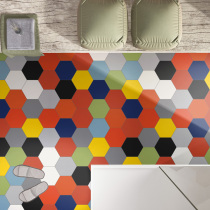 Nordic Small Hexagonal Brick 200x230 Living Room Color Brick Black & White Antique Brick Toilet Kitchen Grey Floor Brick Wall Brick