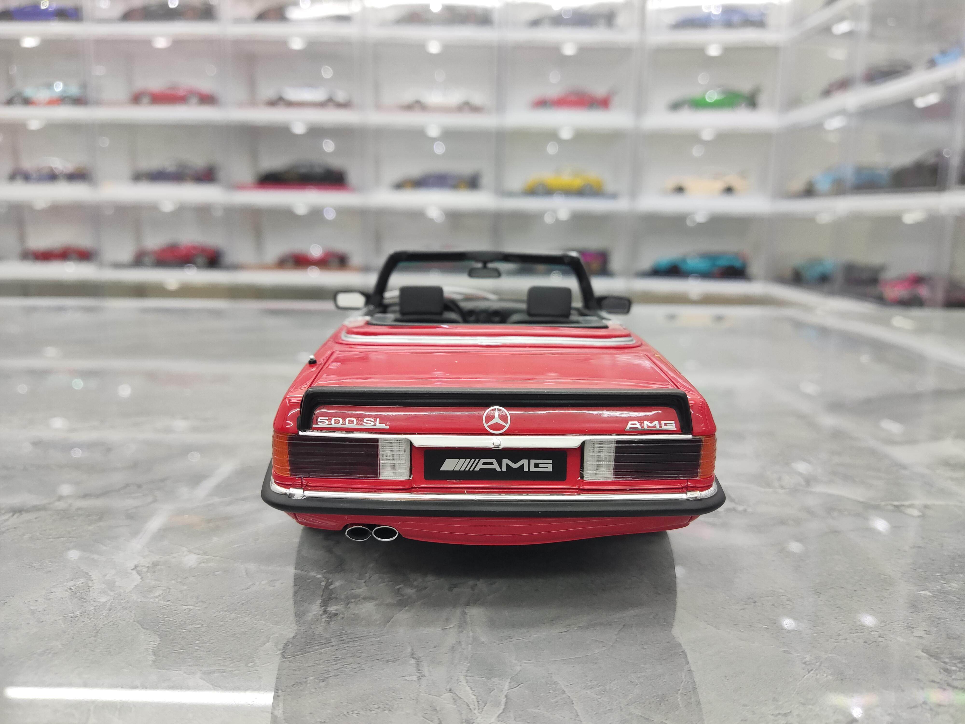  ドイツ代表 ポロシャツ O Mercedes-Benz 赤 y2k OTTO Mercedes AMG 500SL MERCEDES-BENZ R107 Convertible Simulation