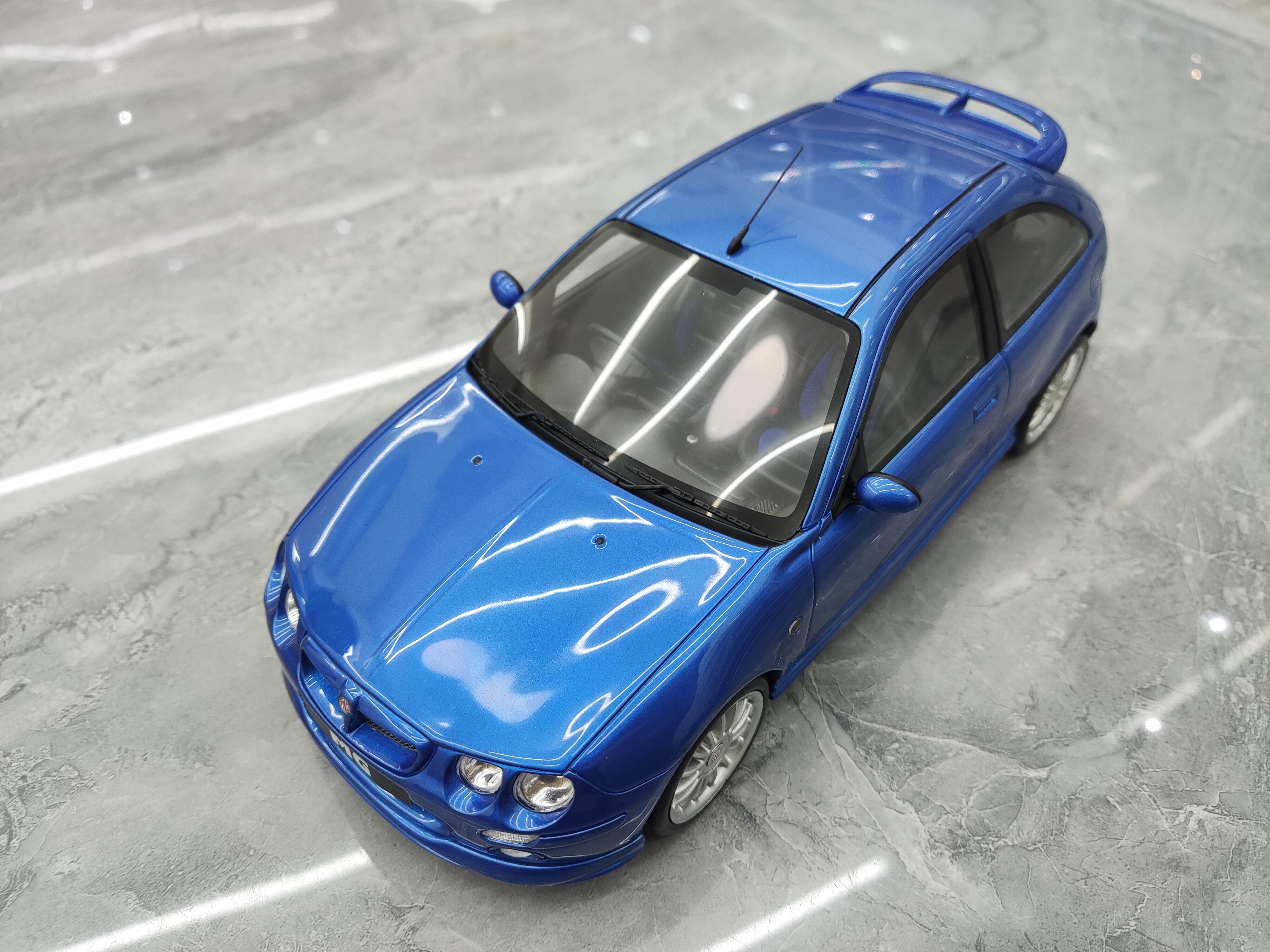 1/18 OTTO 2001 MG MG160 ZR BLUE Limited Edition Simulated Resin