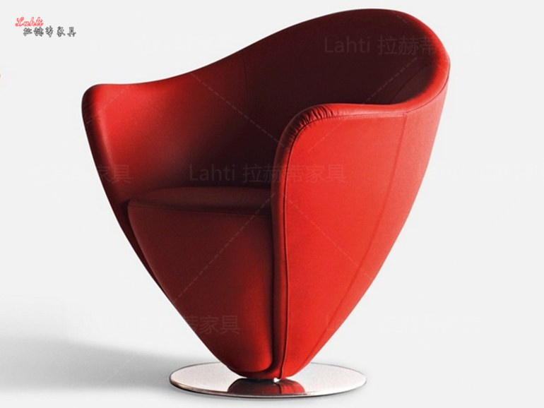 Lahti Milan thiết kế cổ điển thiết kế nội thất ghế sofa đơn ghế lười biếng cá tính ghế sáng tạo sofa da thật