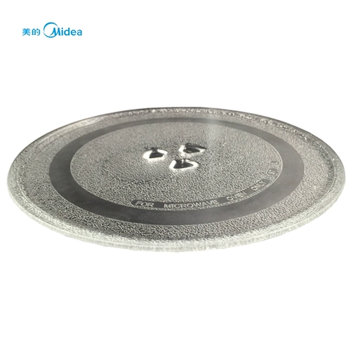 Мидиа -микроволновая печь стеклянная лоток с лоткой диаметром 24,5 см аксессуары галан -общая бесплатная доставка