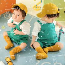 Childrens photography exhibition baby photo theme childrens overalls personality art photo one-year-old photo model card