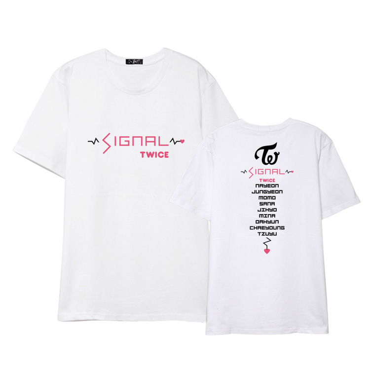 TWICE Signal Concert T-shirt