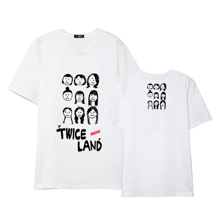 Twice Concert Same printed T-shirt