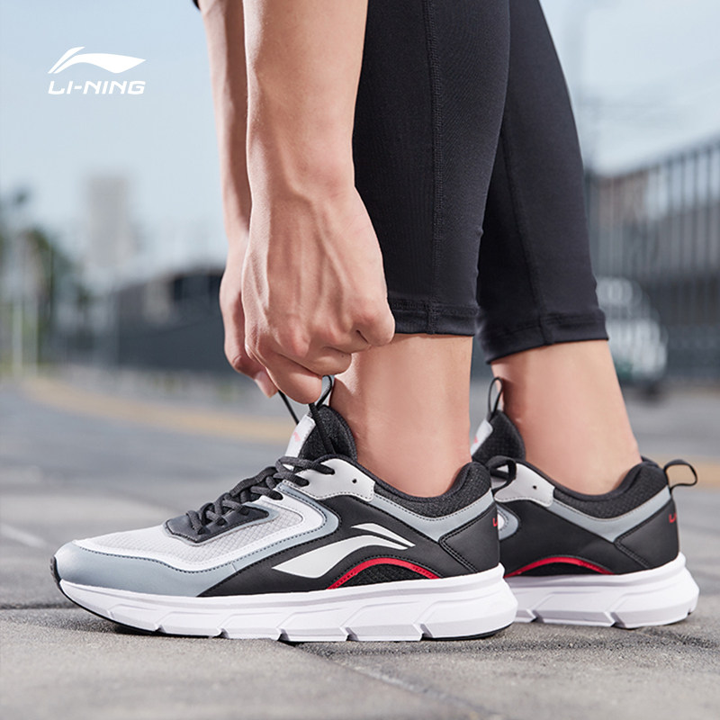 Li Ning 2022 new spring and autumn men's shock-absorbing lightweight running shoes wear-resistant breathable sports shoes casual men's shoes