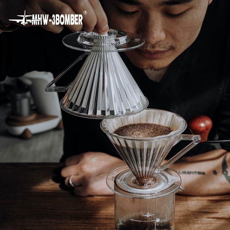MHW-3BOMber bomber v60 cone filter cup elf filter cup single coffee drip cup 01