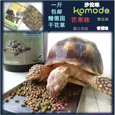British Komodo komodo imported flower and fruit salad Turtle food feed food anti-stone taste good