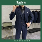 Мужской шерстяной ретро комплект, костюм, делается под заказ