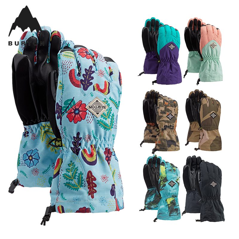 Burton Snowboard Burton Winter Children's Waterproof, Windproof, Warm, And Quick-Drying Ski Gloves