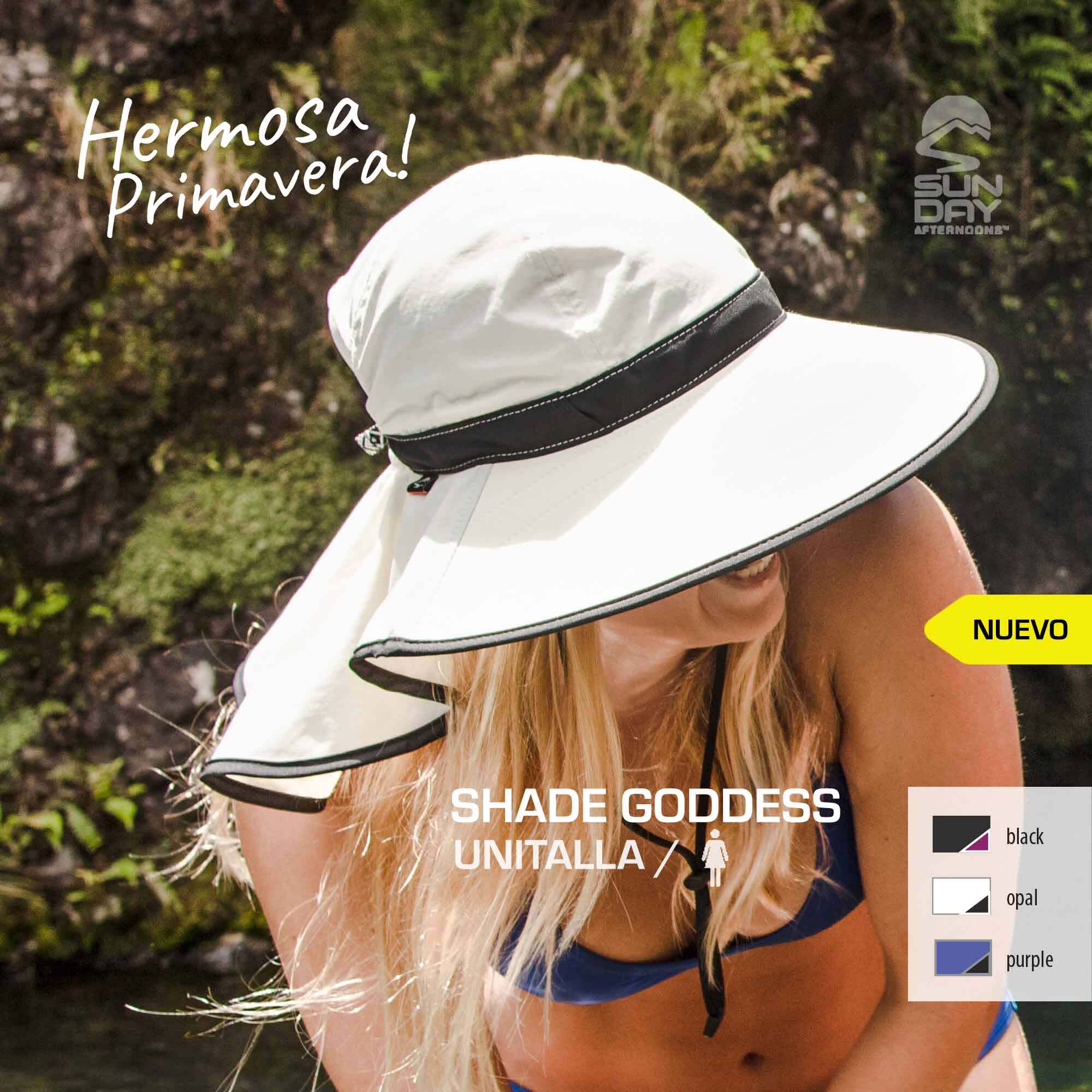 US sunday afternoons sunbeds female large hat peak protective sunscreen ULTRA anti-UV new