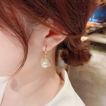 outlets retreat the good bull goods pick up the gods recommended 18K ear crash zircon wrapped around pearl ear decoration temperament