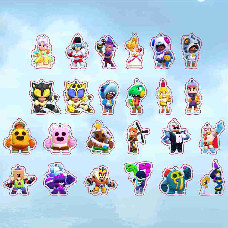 Wilderness Brawl Character Emoji Keychain New Hero Spike Pattern Backpack Small Pendant Birthday Gift Wilderness Brawl Character Emoji Keychain New Hero Spike Pattern Backpack Small Pendant Birthday Gift