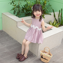 Baby girl skirt summer child princess dress foreign baby summer dress baby vest dress girl dress dress