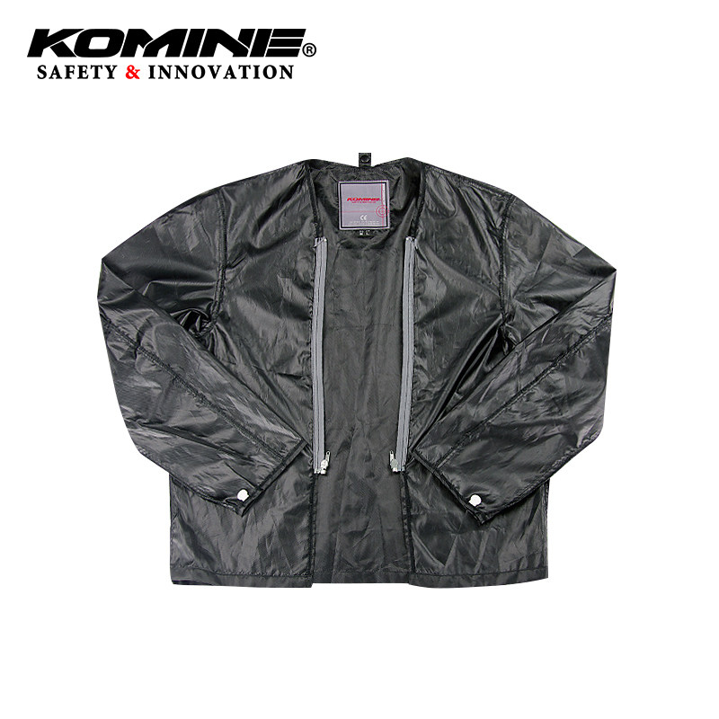 komine Japanese motorcycle riding clothing Autumn and winter windproof lining racing zipper inner clothing monochrome JK-051