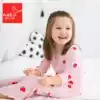 Children's pajamas air conditioning clothes Summer thin section girls modal cotton children's home clothes spring and autumn long-sleeved girls tide
