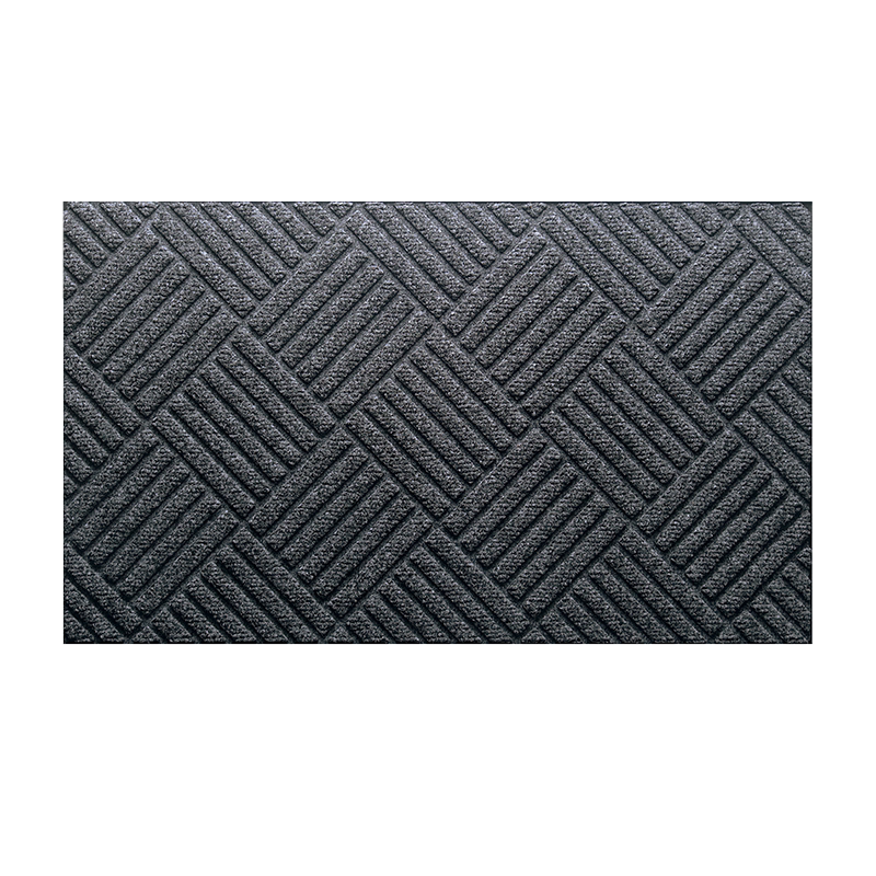 Anti-slip and wear-resistant floor mat for luxury home entrance door can be cut