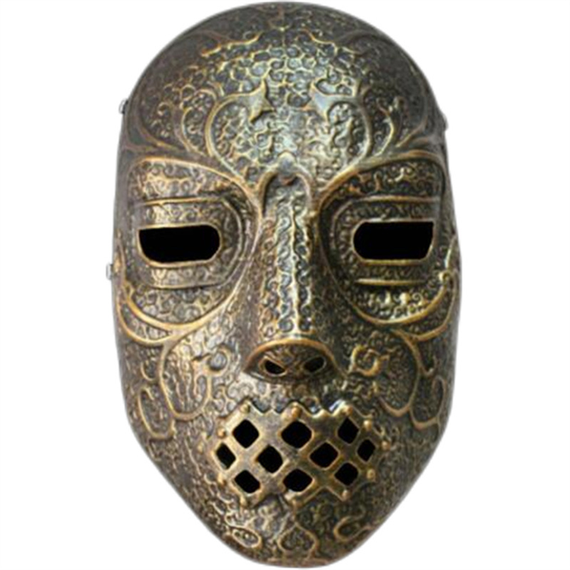 Harry Potter Death Eater Malfoy Lucius Full Face Mask Cos Halloween Horror Party Internet Celebrity Prop Harry Potter Death Eater Malfoy Lucius Full Face Mask Cos Halloween Horror Party Internet Celebrity Prop