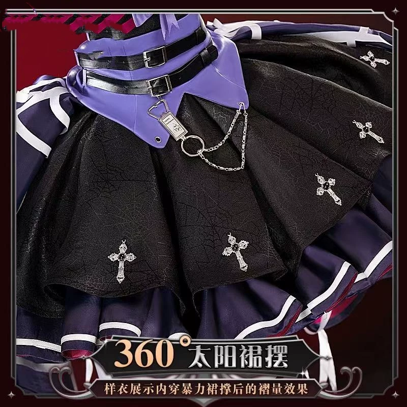 Манмайо CRAZY Identity Fifth Costume Halloween Recital Gardener Cosplay Anime Game Witch Clothing