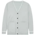 B.X triều thương hiệu áo len cardigan cỡ lớn nam phiên bản Hàn Quốc của người đàn ông béo cộng với phân bón để tăng áo len mỏng mùa xuân nam - Cặp đôi áo len Cặp đôi áo len