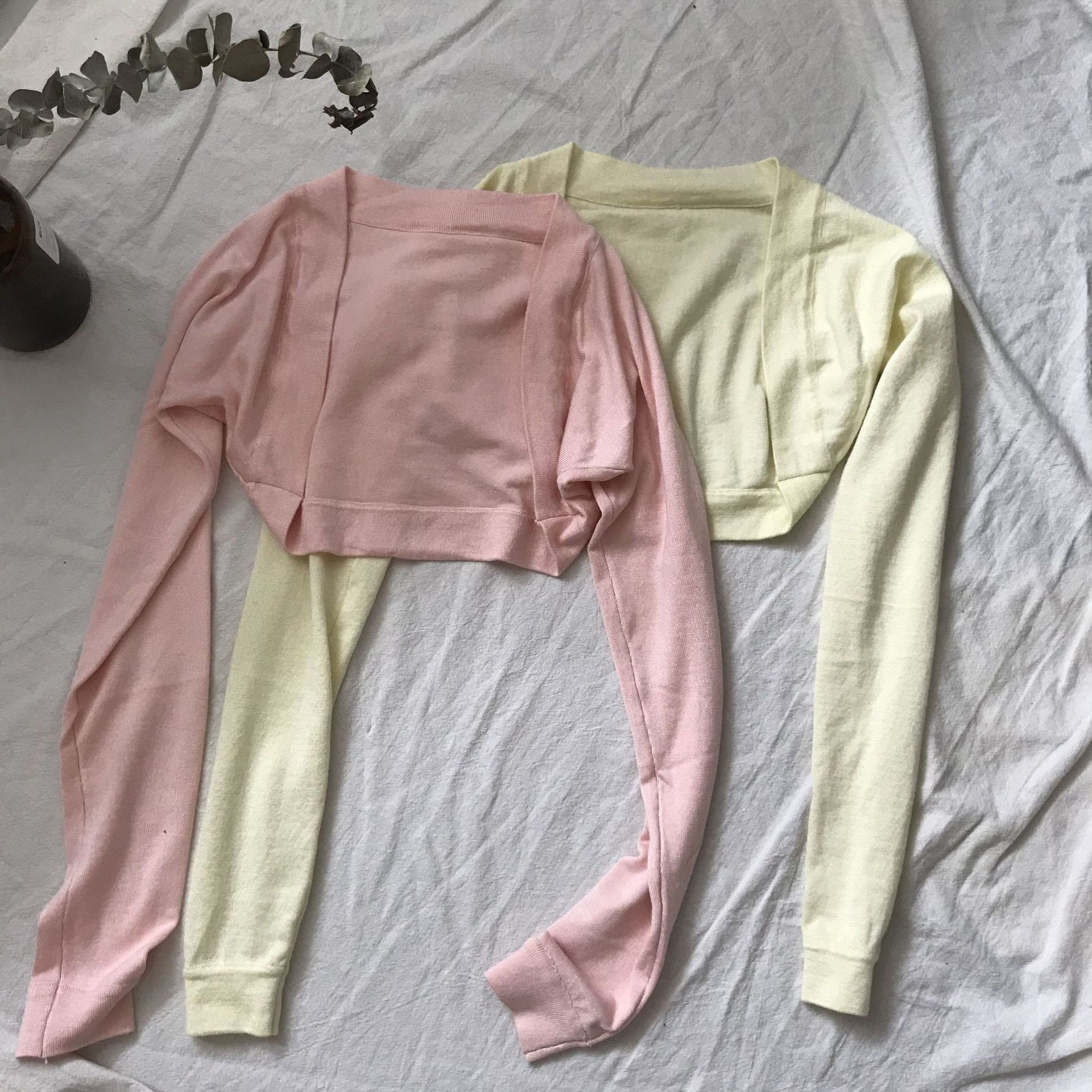 Autumn Winter New Lady Dance Layup Ballet Yoga Classical Dance Jacket Long Sleeve Needle Woolen Sweater