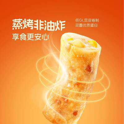 Sam's Pure Cod, low G, Alaska I, high protein cod roll, Tofu skin, steamed, baked, non-fried, high protein
