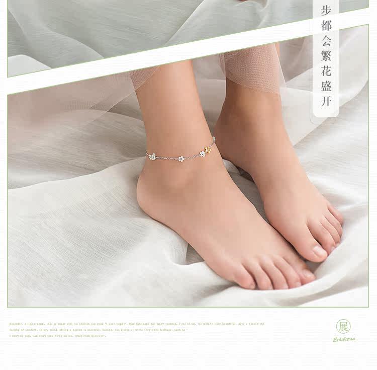 Bracelet de cheville Femme en Argenterie - Ref 3104148 Image 12