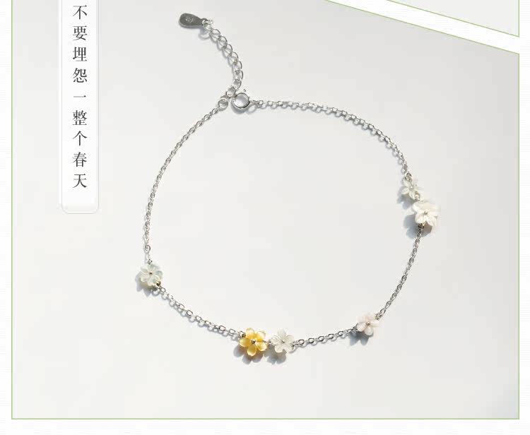 Bracelet de cheville Femme en Argenterie - Ref 3104148 Image 16