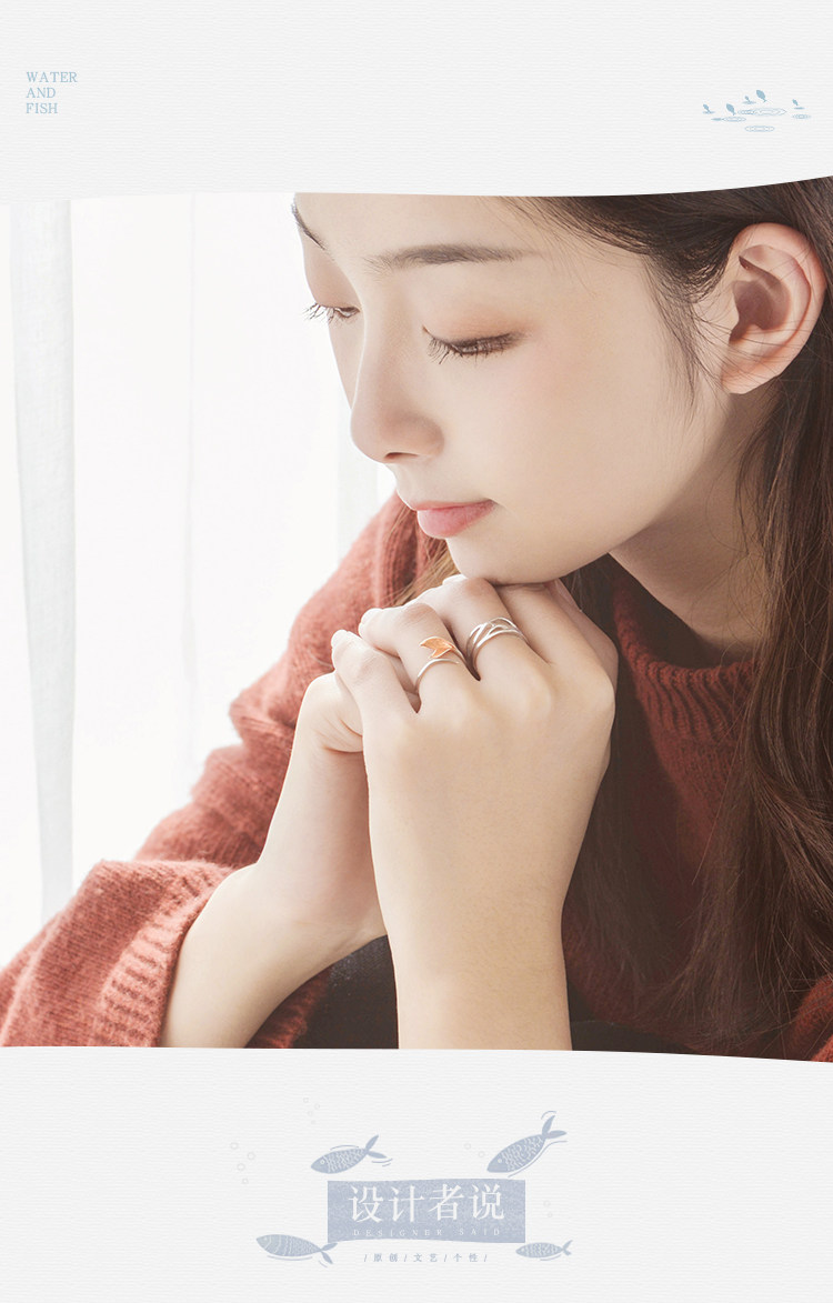 Bague mixte en Argenterie - Ref 3088821 Image 7