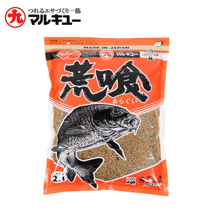 Original Japanese imported Maru Jiu waste food carp flag three-color carp world unparalleled four King Kong Bodhi black pit scattered cannon