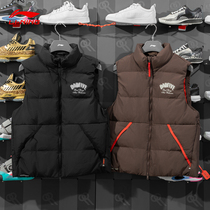 Li Ning Down Vest Mens Winter Water-Repellent Anti-Women Unisex Sports Warm Shirt AMRT021