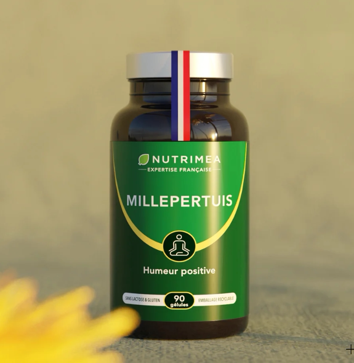 French Direct Import Nutrimea St. John's Wort Helps with Emotional Balance and Boosts Energy
