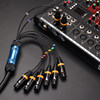 Akihabara Multi-Channel Xlr Audio Signal Cable 12-Way Stage Lighting Audio Multi-Core Xlr Cable