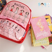 SOSO global] UK Tyrrell Katz childrens baby cartoon designer inserts a double shoulder bag backpack