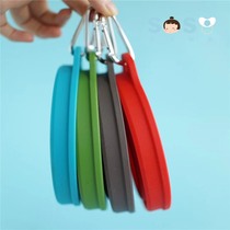 SOSO Global] South Korea Sillymann Silkman baby baby silicone folding bowl folding Cup 2 years old
