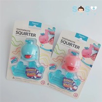 SOSO Global] Malaysia Flipper Home Crowding Toothpaste with Dolphin Cartoon Toothpaste Partner 3 years old 