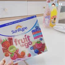 SOSO Global] Sunrype Sandy Fruit Pastry Cake Danpi Children Baby Fruit Snacks 2
